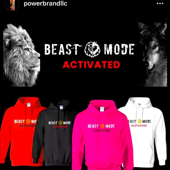 power | Shirts | Beast Mode Hoodies | Poshmark